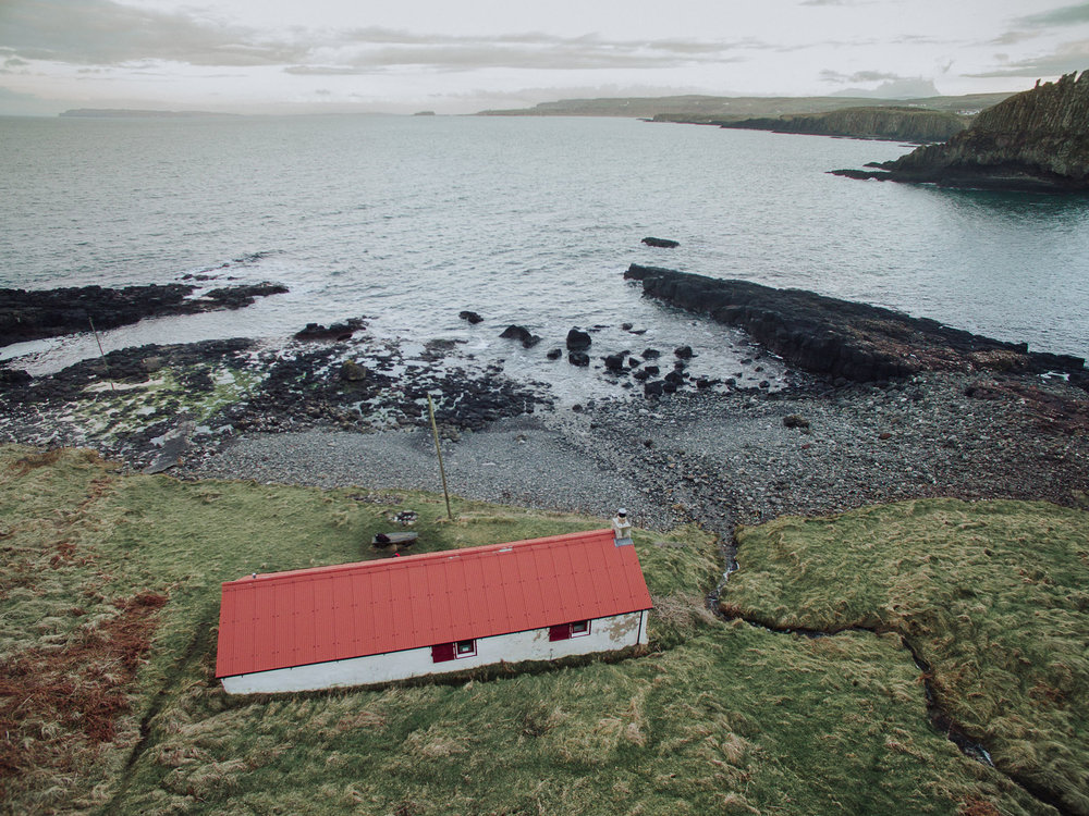  Port Moon Bothy, Dunseverick, County Antrim, Northern Ireland, Drone Photography, DJI Phantom 3 