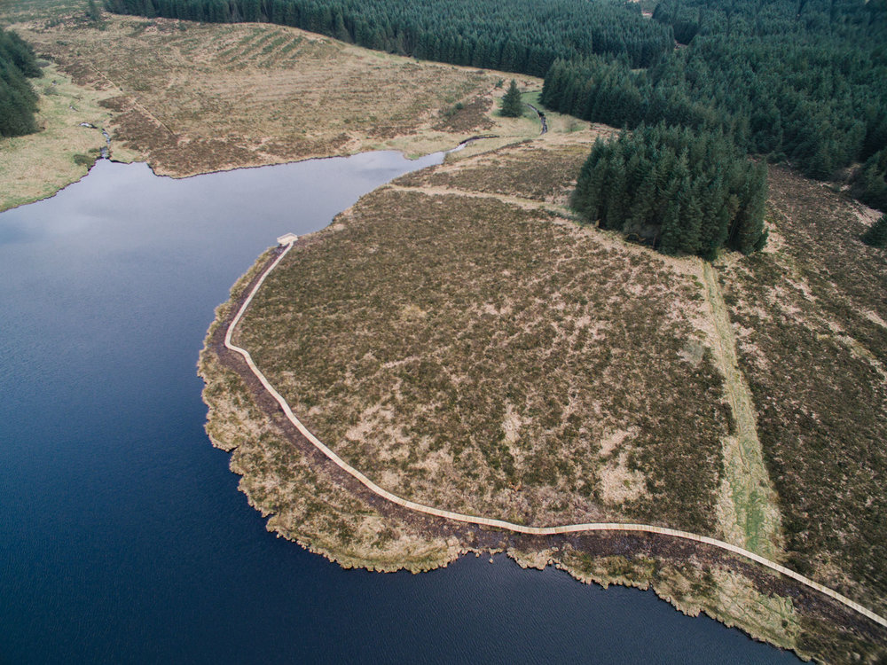  Altnahinch Dam, County Antrim, Northern Ireland, Drone Photography, DJI Phantom 3 