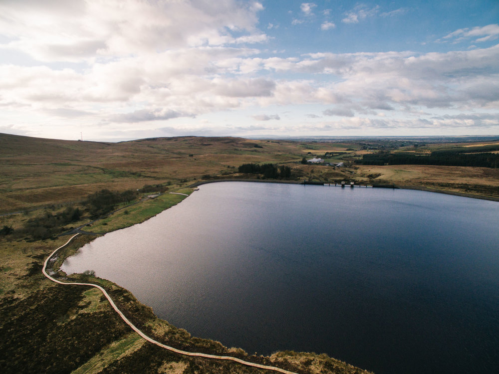  Altnahinch Dam, County Antrim, Northern Ireland, Drone Photography, DJI Phantom 3 