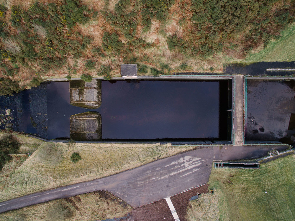  Altnahinch Dam, County Antrim, Northern Ireland, Drone Photography, DJI Phantom 3 
