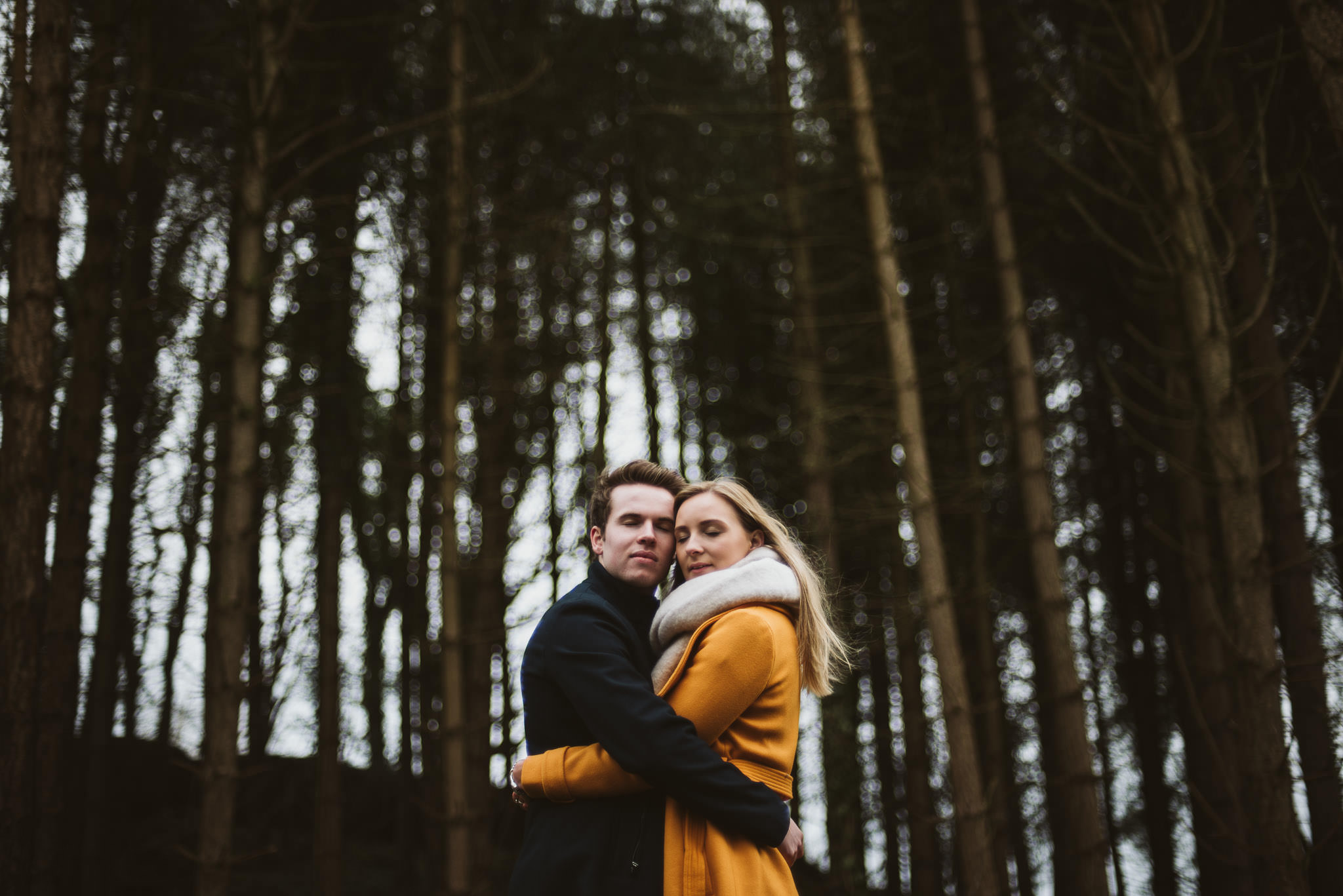 Kinbane Castle, Kinbane Head, Causeway Coast, Engagmenet Portrait Drone Shoot