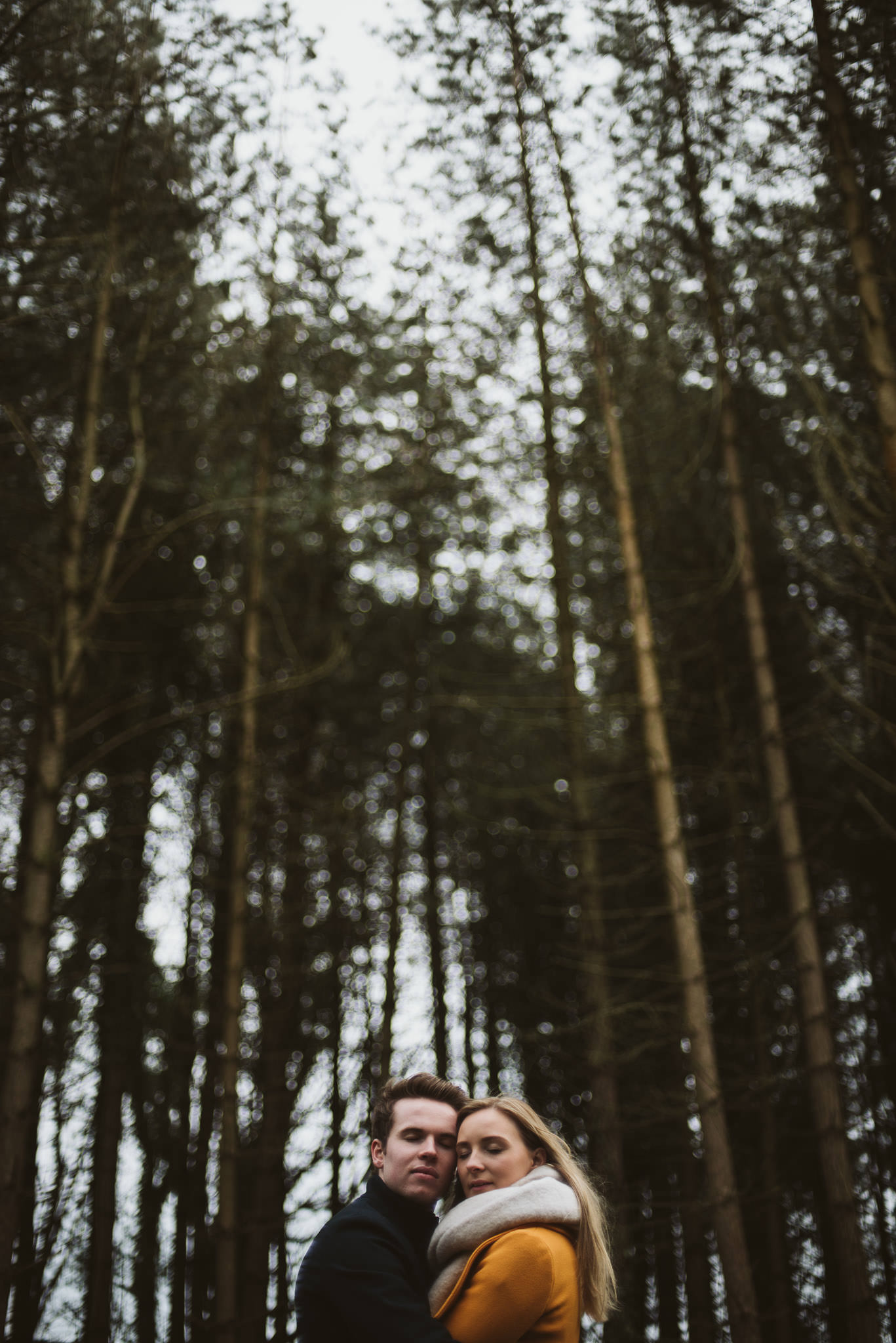 Kinbane Castle, Kinbane Head, Causeway Coast, Engagmenet Portrait Drone Shoot