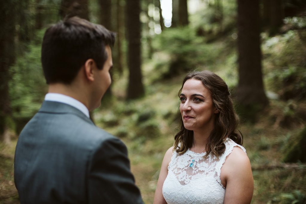Northern Ireland Elopement, Tollymore Forest Park, Mourne Mountains